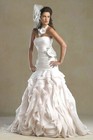 Forever Yours 4985 Bridal Gown Wedding Dress Fit   Flare Ivory 10 New With Tags