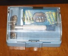Vtg Gillette Super Speed Flair Tip Blue Case De Safety Razor St  Steel A1