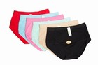 Lot Of 6 Women Briefs Full Cover Cotton Underwear Mixed Color S M L Xl 2x 3x 4x