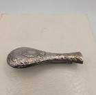 Vintage Sterling Silver Lapel Pin Vase Brooch Flower Holder Rose  Reo