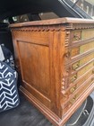 Antique Clark   s Spool Cabinet