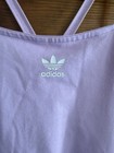 Adidas Originals Women s Lilac 3-stripes Mini Dress Jd4975 Size Medium