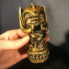 Mot  rhead Snaggletooth Golden Bust Resin Heavy Metal Music Rock Figure Mot  rhead