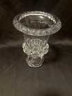 1970 s Summit Glass Co  Glass Urn Vase With  v  Monogram