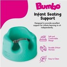 Bumbo Baby Infant Soft Foam Floor Booster Seat With Adjustable Harness Aqua
