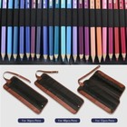 Canvas Roll Up Pencil Case Bag Wrap Holder Storage Pouch For 36 48 60 72pcs Pens