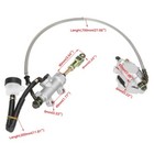 Rear Foot Disc Hydraulic Brake Master Cylinder Caliper For 150cc 200cc 250cc Atv