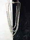 3 Strands Of Ancient Indus Valley Roman Age Bronze And Stone Beads