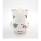 Vtg 1984 Royal Albert Flower Of The Month Series Bone China Creamer Floral Trim