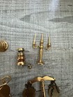 Dollhouse Miniature Lot Brass Vintage Minis