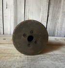 Antique Vintage Industrial Wooden Yarn 9  Spool Spindle Makers Bobbin Wood Rare