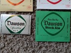Vintage Dawson Beer New Labels Lot Of 12