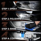 Brilipzzn Ceramic Headlight Renew Kit 180ml Polish 10ml Sealant  repair Tool Set