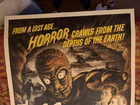 1956 Mole People Original Movie Poster Linen Backed 3-sheet