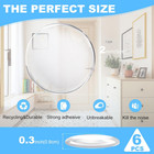 Door Stoppers For Wall  Door Knob Wall Protector 2   6-pack   Self Adhesive Door