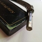 Vintage Batesville Casket Locking Key Crank Funeral Coffin Tool Original Box