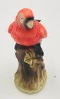 Vintage Mcm Japan Colorful Ceramic Parrot   Bird Figurine