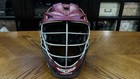 Cascade Lacrosse Helmet Matte Red Finish Size Medium