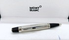 Excellent Montblanc Boheme Noir Silver black Color Body Ballpoint Pen
