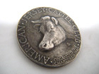 American Jersey Cattle Club 1925 Silver Awards Medal Dairy Gipsy Of Mossdale