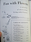 1955 Fun With Flowers General Motors Info Rack Flower Care And Arrangement Mcm