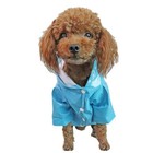 Dog Cat Reflective Raincoat Pet Waterproof Puppy Coat Jacket Rain Hoodie Jacket