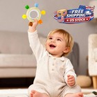 Baby Sensory Toys For 0-6 6-12 Months Food Grade Teething Toy Gift For Boys Girl