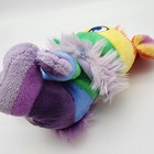Neopets Rainbow Cybunny Bunny Stuffed Plush 9  Rabbit Limited Rare Colorway 2007