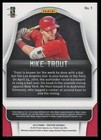 2019 Panini Chronicles  1 Mike Trout Certified