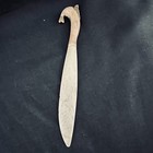         Lot Of 7 Vintage Letter Openers         Mixed Metals  Carved Handles  1900s   60s