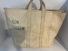 Vtg 1970 Con Edison Ed Dandux Tote Standup Heavy Canvas Utility Bag Sturdy 9144