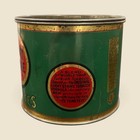 Vintage Advertising Empty Lucky Strike Round Tobacco Cigarettes Tin