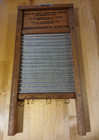 Vintage Washboard Ribbed Dubl Handi Columbus Washboard Co Hangable Key Hooks
