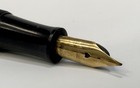 1920   s Waterman   s Ideal 52v Chased Black Fountain Pen With Original 14k Nib