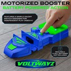 Motorized Booster Compatible With Hot Wheels Tracks And 1 64 Cars Launcher Blue