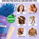 Hard Wax Beads Beans For All Waxing Types Depilatory Hair Removal Warmer Heater