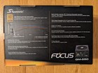 Seasonic Focus 550w Atx 80  Gold Gm-550 Ssr-550fm Semi-modular Power Supply Psu