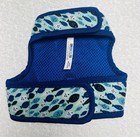 Whisker City Cat Harness-fish And Bow Tie Vest-reflective-girth 13   -15   