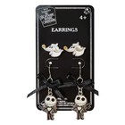 Jack Skellington Gothic Jewelry  2 Hypoallergenic Earrings For Girls  1 Stud   1