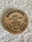 Wooden Nickel Token Coin Collectibles In Good Condition