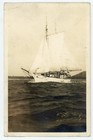 P76 01 Tahiti 1935 Picture Postcard Of Ship    gisborne    With Message To Uk