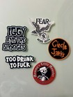 Punk Rock Sticker Lot - Ramones Rancid Dead Kennedy   s Fear