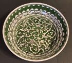 Vintage Jerusalem Pottery Hand Painted Ceramic Serving Bowl 12 