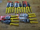 Lot Of 2- 1 New 1 Used Crescent Wiss M3r 18g Straight Left Right Aviation Snips