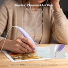 Wired Electric Diamond Painting Pen  plug-in Use   E-painter For Purple