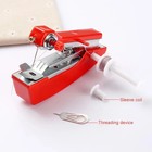 Handheld Mini Sewing Machine Portable Cordless Quick Stitch Home Travel Diy Tool