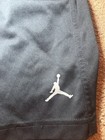 Nike Air Jordan Boys Shorts Medium M 10-12 Yrs Black Dri-fit Basketball Mesh