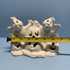 Ceramic Bisque Pumpkins And Ghosts Ready To Paint From Year 1992 Vintage