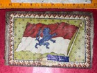 Bohemia Antique Tobacco Cigar Felt Flag World History 1890s    silks    Lion Stripes