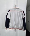 Vintage Adidas Jacket Adult Trefoil Raglan 80 s Track Zip 3 Stripe See Photos 